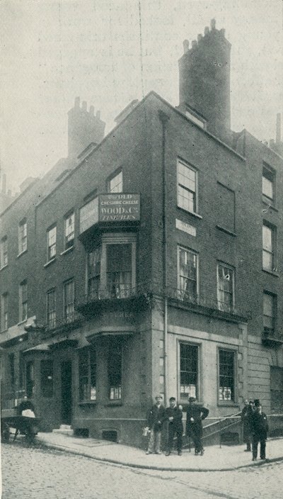 The Old Cheshire Cheese, Surrey Street, Strand, London von English Photographer